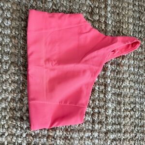 Wilo Pink One-Shoulder Bra